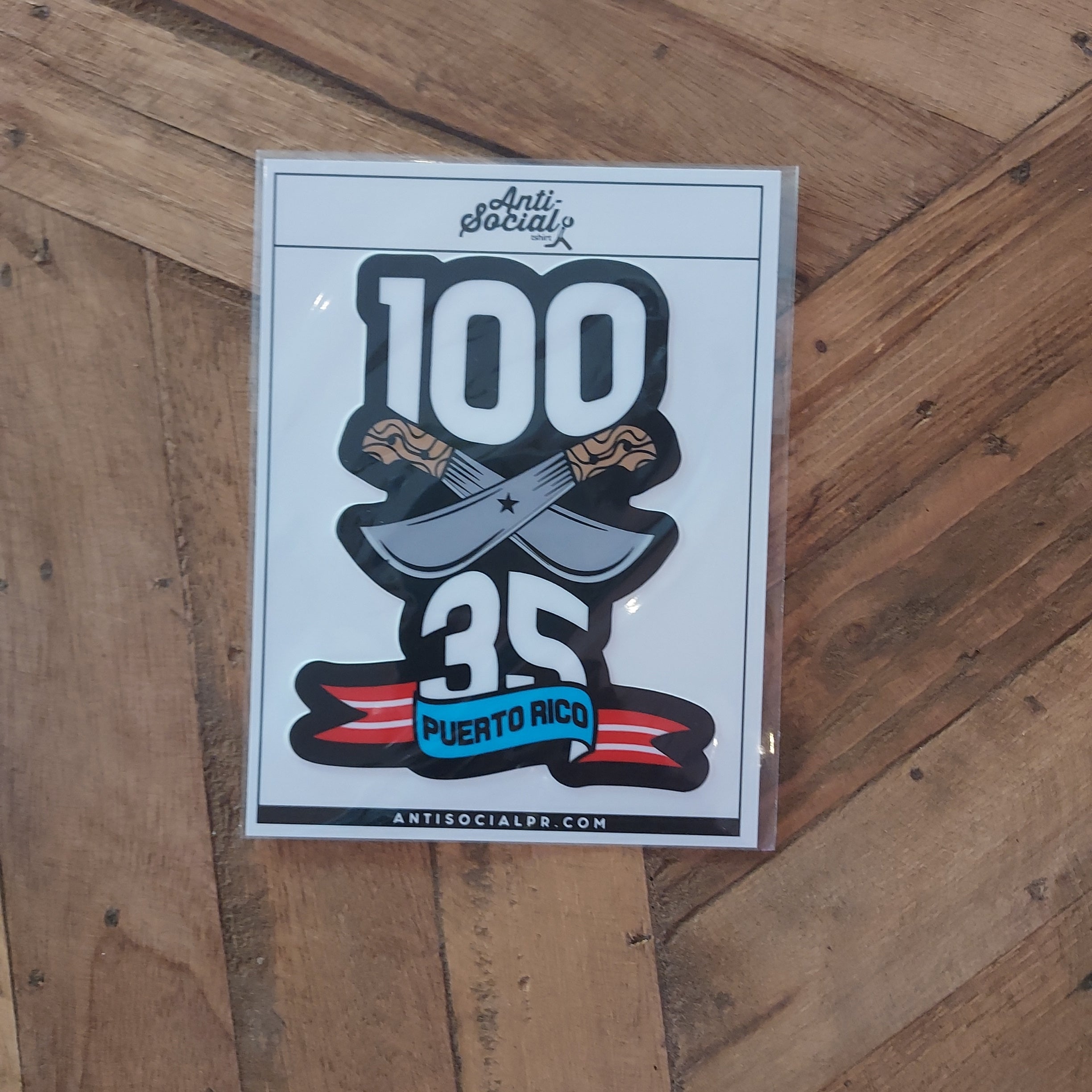 100x35 sticker – Local Story